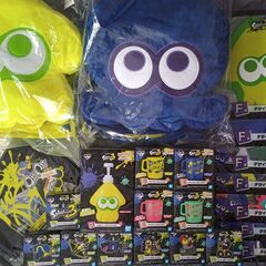 スプラトゥーン３一番くじA賞、D賞、E賞、F賞、G賞　売りセット