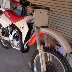 YAMAHA　YZ125  3JD  エンジン実動　レストアベース