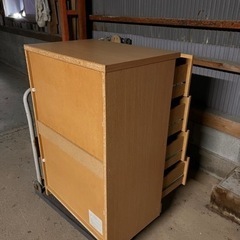 【決まりました🙏】チェスト　4段　スライドレール付き　の画像