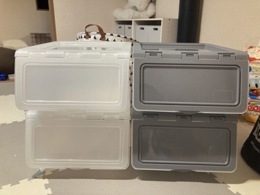 こども服　収納ケース　おもちゃ収納などに☆* 4個セット
