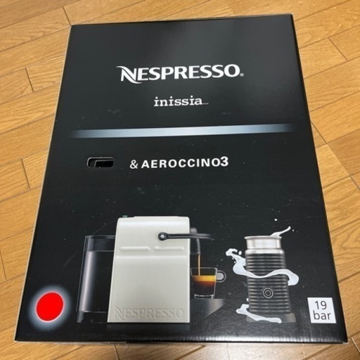 2点セット【年内処分】ネスプレッソ イニッシア＆エアロチーノ付き