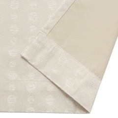 ニトリ　遮光1級　カーテン　ポアン　イエロー　黄色の画像