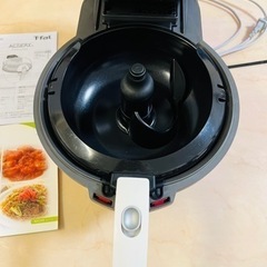 ティファール 【美品】電気フライヤー アクティフライ 揚げ物 炒め物 煮込み レッド 調理家電 FZ205588の画像