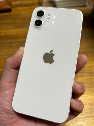 ★iPhone12 128GB ホワイトSIMロック解除済み★