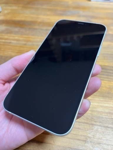 ★iPhone12 128GB ホワイトSIMロック解除済み★