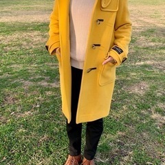 ダッフルコート　ビューティーアンドユース　ユナイテッドアローズ 黄色 ユナイテッドアローズ イエローダッフルコート