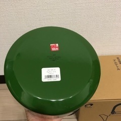 【未使用】野田琺瑯_アムケトル（グリーン）_説明書付きの画像