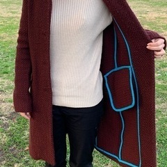 ヴァネッサブリューノ　ウールコートの画像