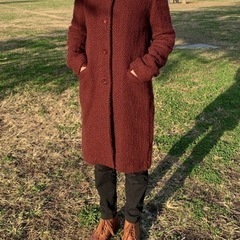 ヴァネッサブリューノ　ウールコートの画像