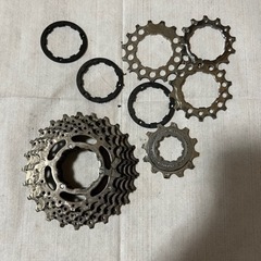 自転車パーツいろいろの画像