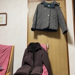 0円！ジャケットとコート２枚まとめて　引取りに来てくださる方へ