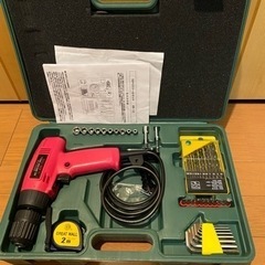 【受渡者決定】電動ドリル 工具58点セット