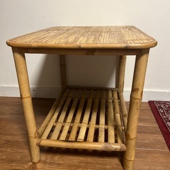 あげます。バンブーシェルフ 棚 アジアン家具の画像