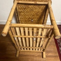 あげます。バンブーシェルフ 棚 アジアン家具の画像