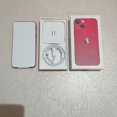 未使用 iPhone13mini レッド softbank ap...