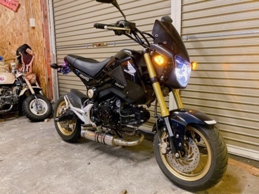 ホンダ　グロム　配送可能　支払いは現金or振り込みも可能