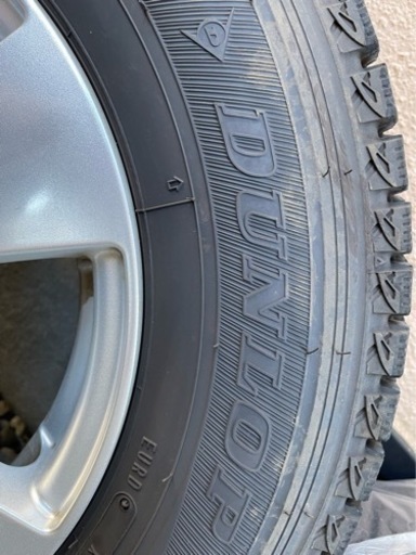 ライトエース・タウンエース ダンロップ2021年製スタッドレスタイヤホイール4本セット、Wintermaxx