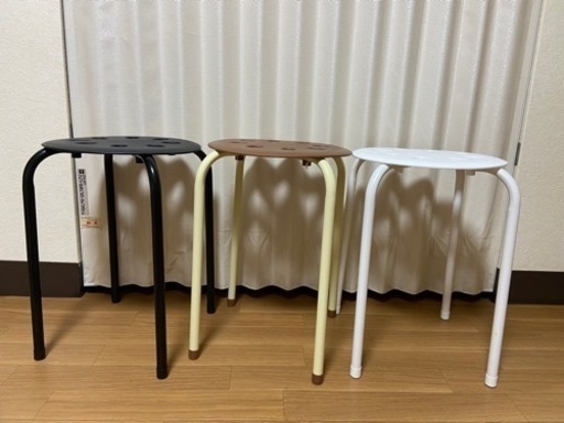 丸椅子　三つセット