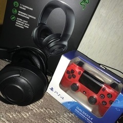 ps4コントローラーとrezarヘッドホン