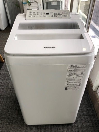 パナソニック 7kg 全自動洗濯機 泡洗浄 ホワイト NA-FA70H7-W