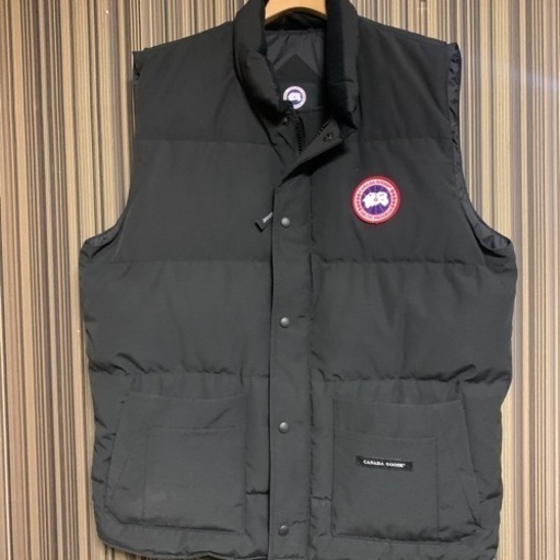 カナダグースダウンベストBK. XLサイズ