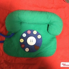 エプロン　ミキハウス　子供の画像