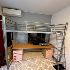 ロフトベッド　0円！　
