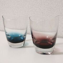 ペアグラス《未使用》色ちがいの画像