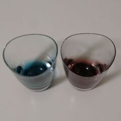 ペアグラス《未使用》色ちがいの画像