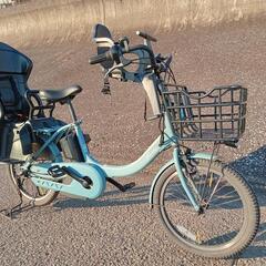 譲渡先決定】大田区羽田 電動自転車 ヤマハPAS 12.8Ah 20インチ 前後