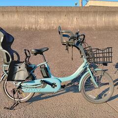 譲渡先決定】大田区羽田 電動自転車 ヤマハPAS 12.8Ah 20インチ 前後