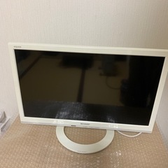 シャープ 19V型 液晶 テレビ AQUOS LC-19K30-W