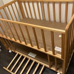 ベビーベッド　美品