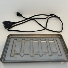 【中古】BRUNO ブルーノ トースター グリル 2枚焼き 魚焼き ホワイト 白 white BOE033-WHの画像