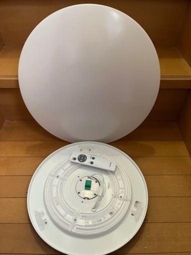 美品 21年製 アイリスオーヤマ 6畳 調光 LED シーリングライト【PZCE-206D】