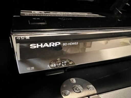 SHARP Blu-ray HDDレコーダー