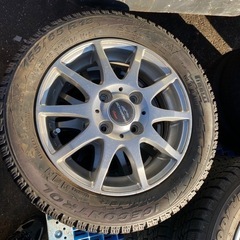 冬タイヤホイール付き　155/65R13