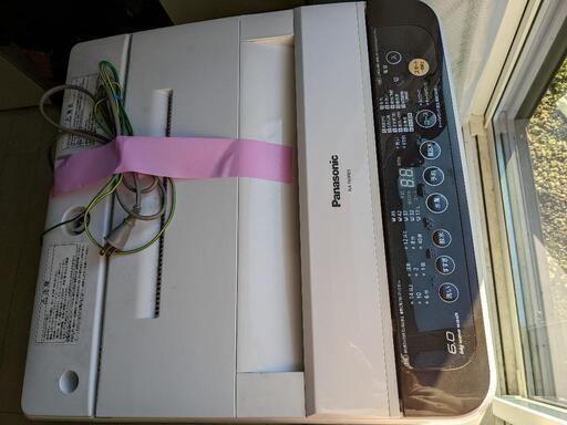 panasonic6.0kg洗濯機