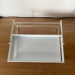 キッチン用引き出し用スライドラック　幅67cm 奥行33cmの画像