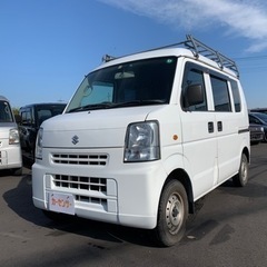 総額21.8万円 スズキ エブリイバン PA 車検2年付き 機関...
