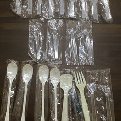 プラスチックスプーン＆フォーク