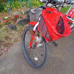 ジュニアマウンテンバイク24インチ　自転車24インチ　ジュニア自転車の画像