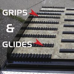 ｷｬﾘﾊﾞｰｸﾞﾘｯﾌﾟｶﾞｲﾄﾞ　バラ売り　Caliber Grip Glides Straight Front Tilt Set 13350の画像