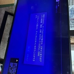 49インチ　BRAVIA ジャンクの画像