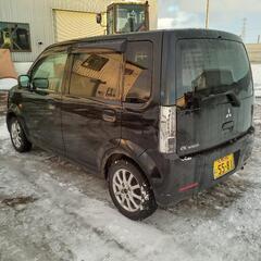 最終お値下げ!!コミコミ8万円!!おしりあったかシートヒーター(運転席のみ)平成21年車　三菱ekワゴン4WD　車検R5年4月の画像