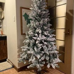 【クリスマス】ニトリのヌードツリー210ｃｍ