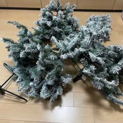 【クリスマス】ニトリのヌードツリー210ｃｍの画像