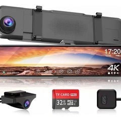 【新品】ドライブレコーダー ミラー型 4K 高画質 UHD 21...