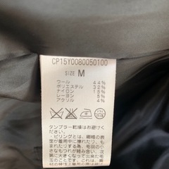 コートCIAOPANIC Mサイズ　濃紺の画像