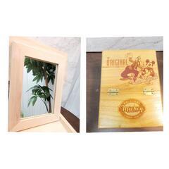 ☆T2328☆ ディズニー ミラー付き ケース　小物入れ 箱ありの画像